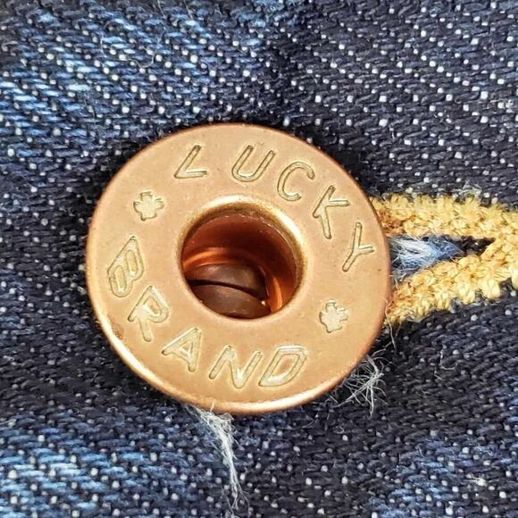 Lucky Brand Jeans Men's 34x32 Straight Leg Medium Wash Stretch 5-Pocket - Picture 4 of 13